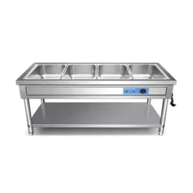 Bain Marie 4 GN With Stand – Stainless Steel Heavy Duty