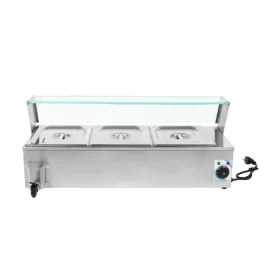 Electric Bain Marie Glass Counter 3 GN