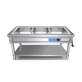Pan Bain Marie 3 GN With Stand