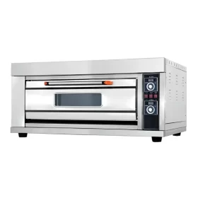 1 Deck 2 Trays Electric Deck Oven SK-20DS with stone