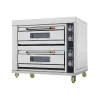 2 Deck 4 Trays Electric Deck Oven SK-40DS with stone