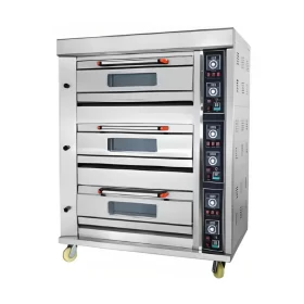3 Deck 6 Trays Gas Deck Oven SK-60Q
