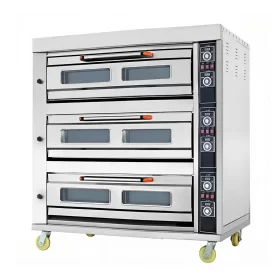 3 Deck 9 Trays Gas Deck Oven SK-90Q