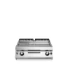 Professional Gas Grill 1/3 Smooth 2/3 Ribbed Plate 12kW Stainless Steel Modular - Albasha Kitchens
