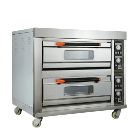 Oven GAS 2 DECK 4 TRAY - HGB-40Q WITH STONE